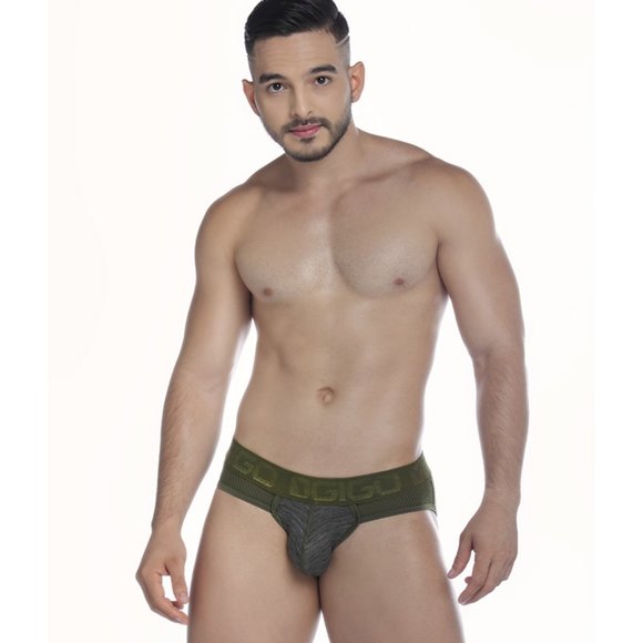 NIRVANA GREEN BRIEF JOCK - Picture 4 of 5